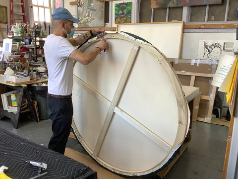Introducing IMPRESS Framed Round Canvases & Stretchers