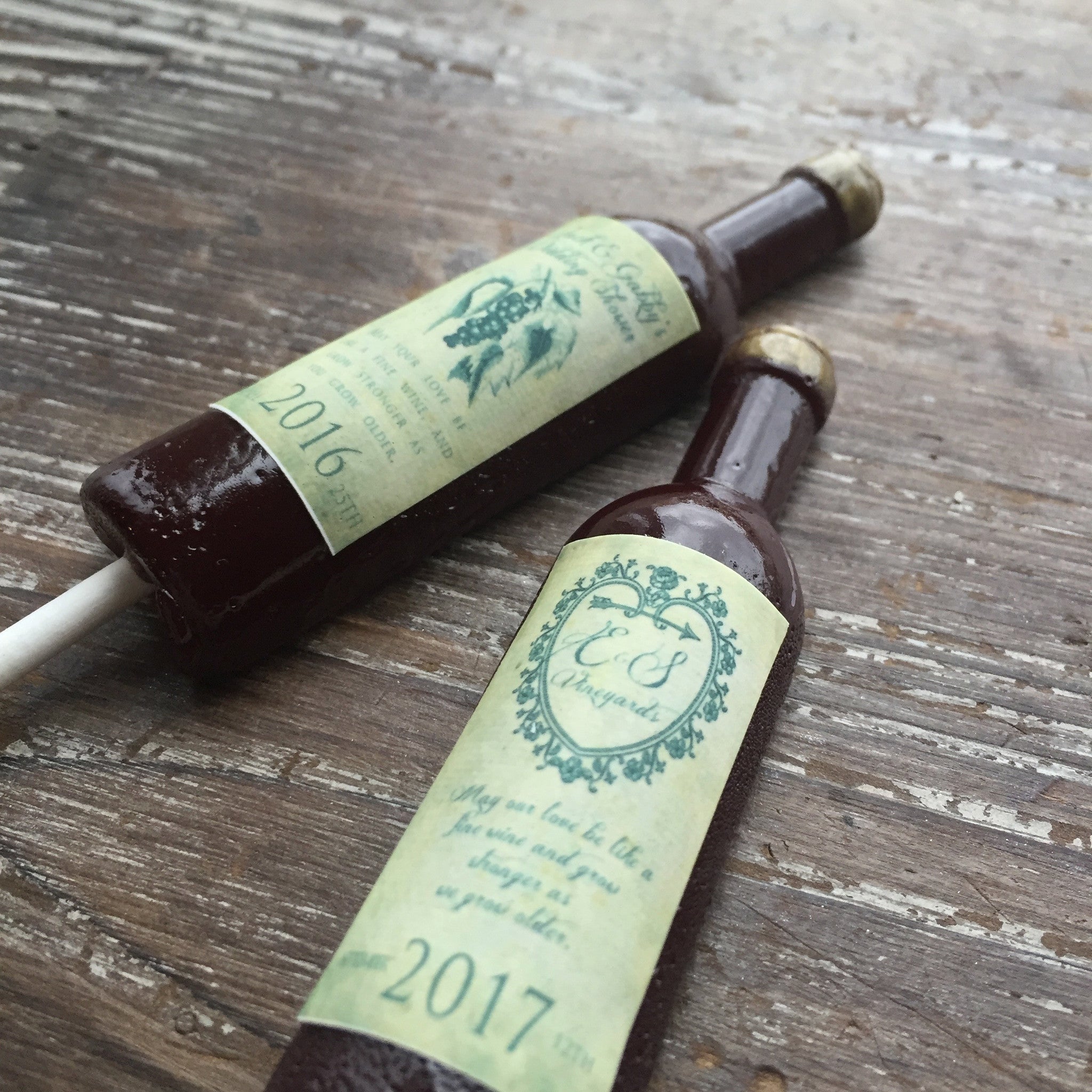 personalized mini wine bottle labels