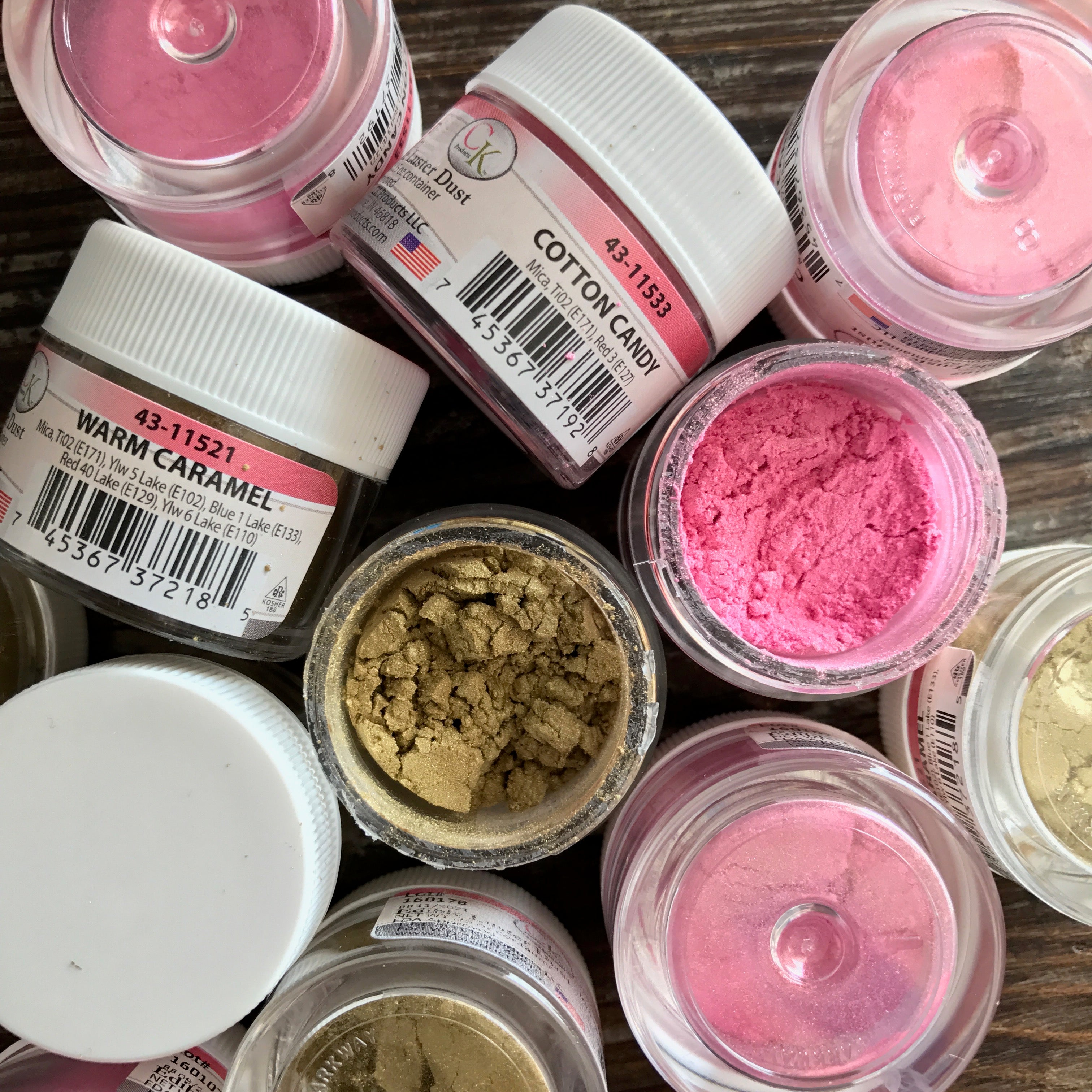 Pink Rose Disco Dust Edible Glitter