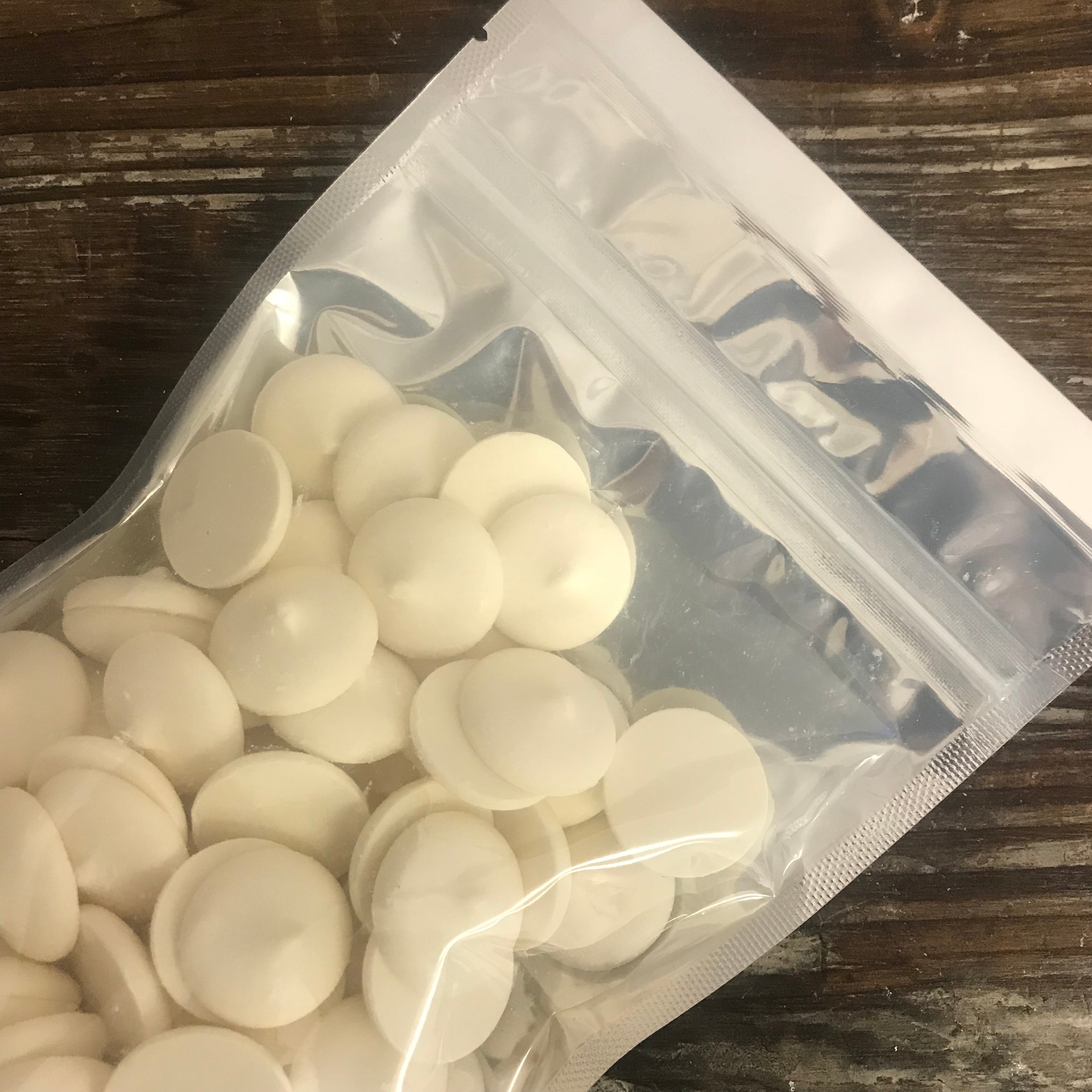 Guittard White Vanilla Flavored Candy Coating Wafers - 1 lb