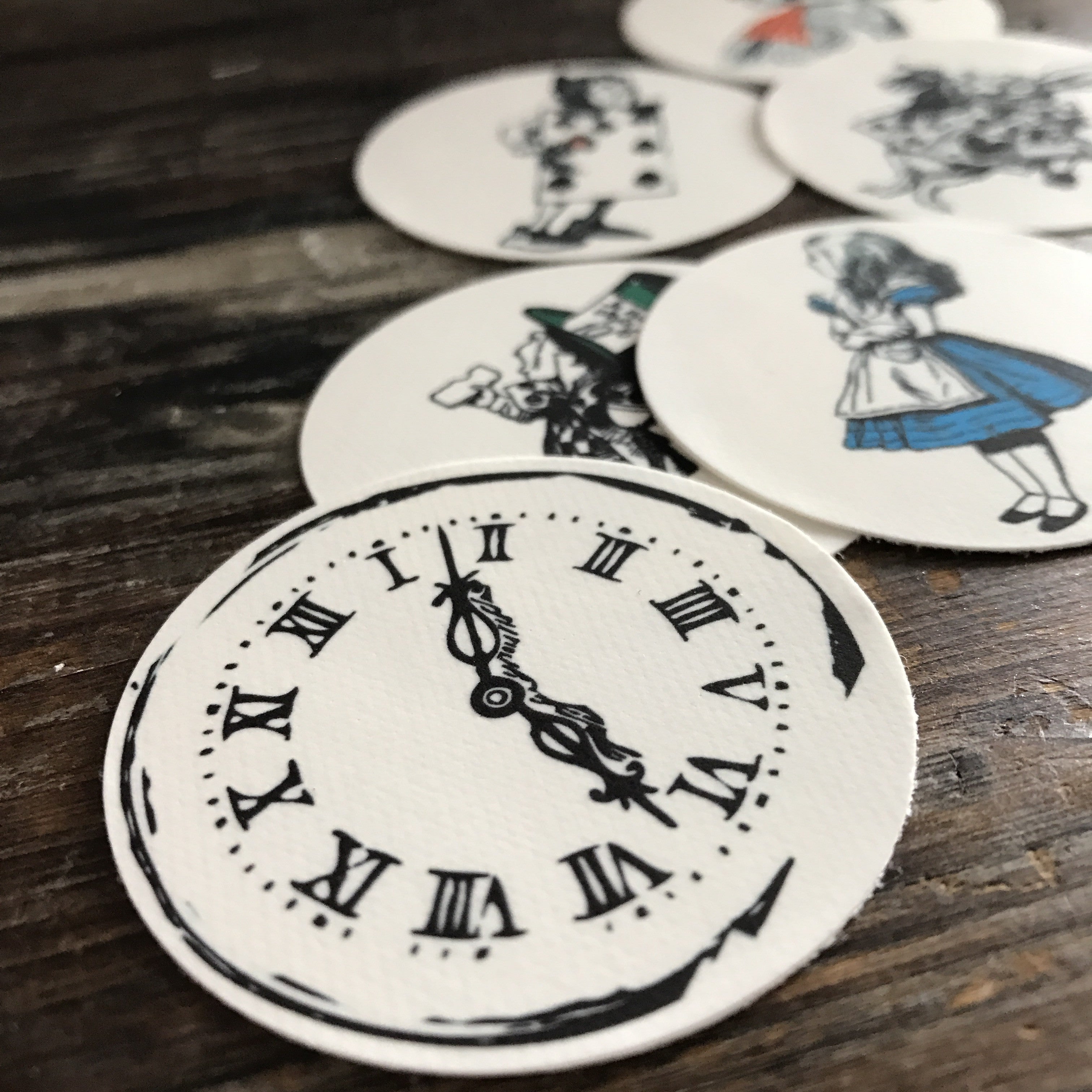 Alice in Wonderland Cake Toppers