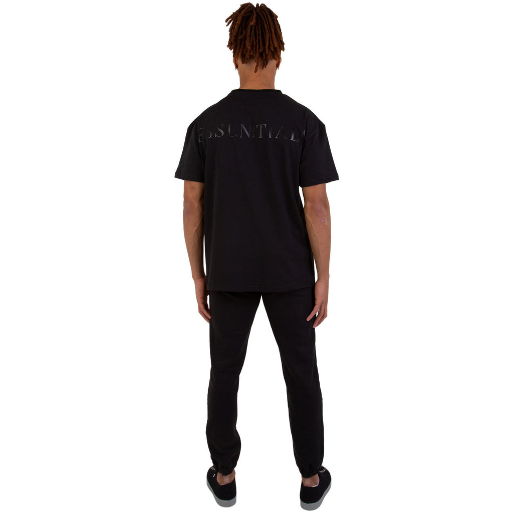 Blank Essentials Charcoal Black Jogger Bottoms