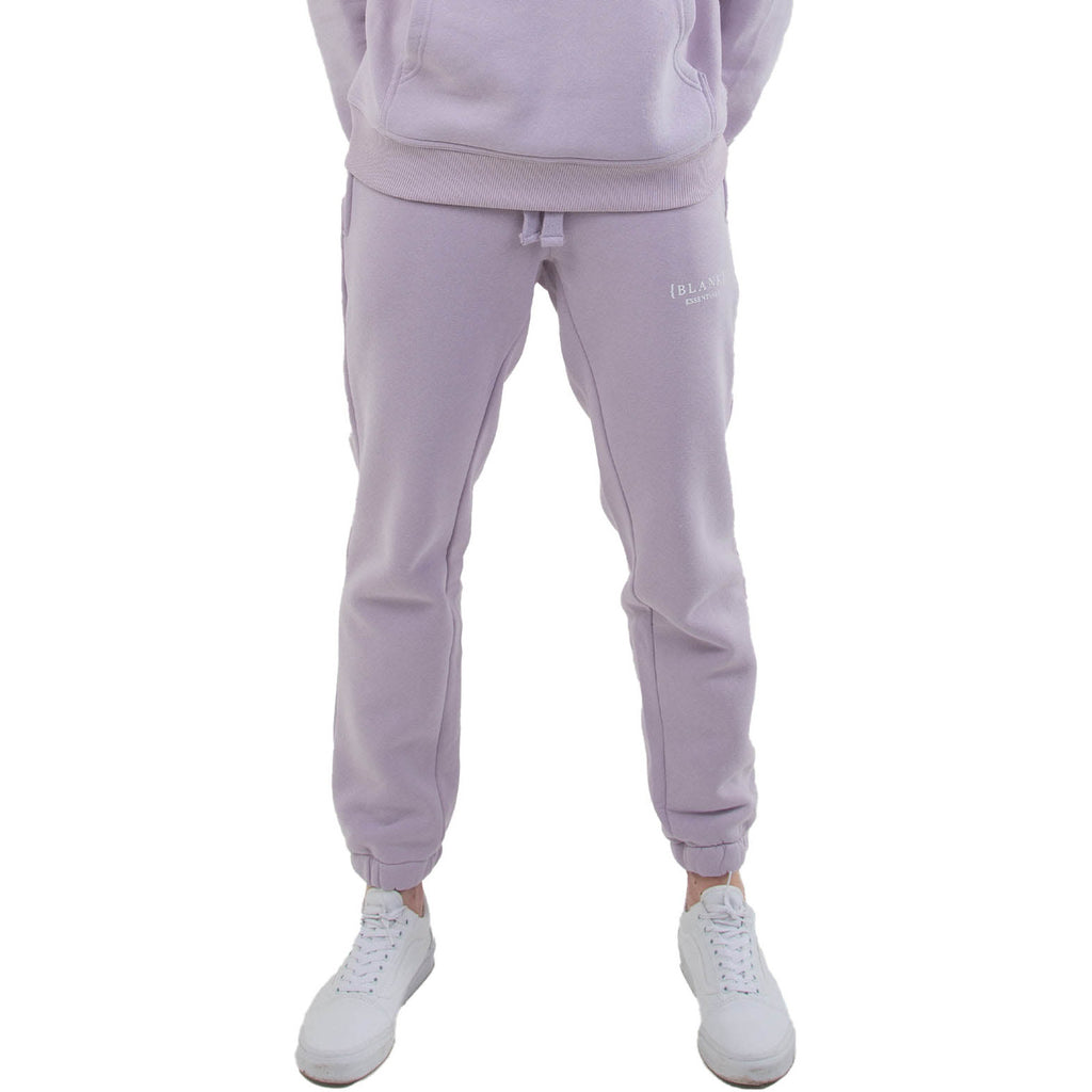 Blank Essentials Misty Lilac Jogger Bottoms