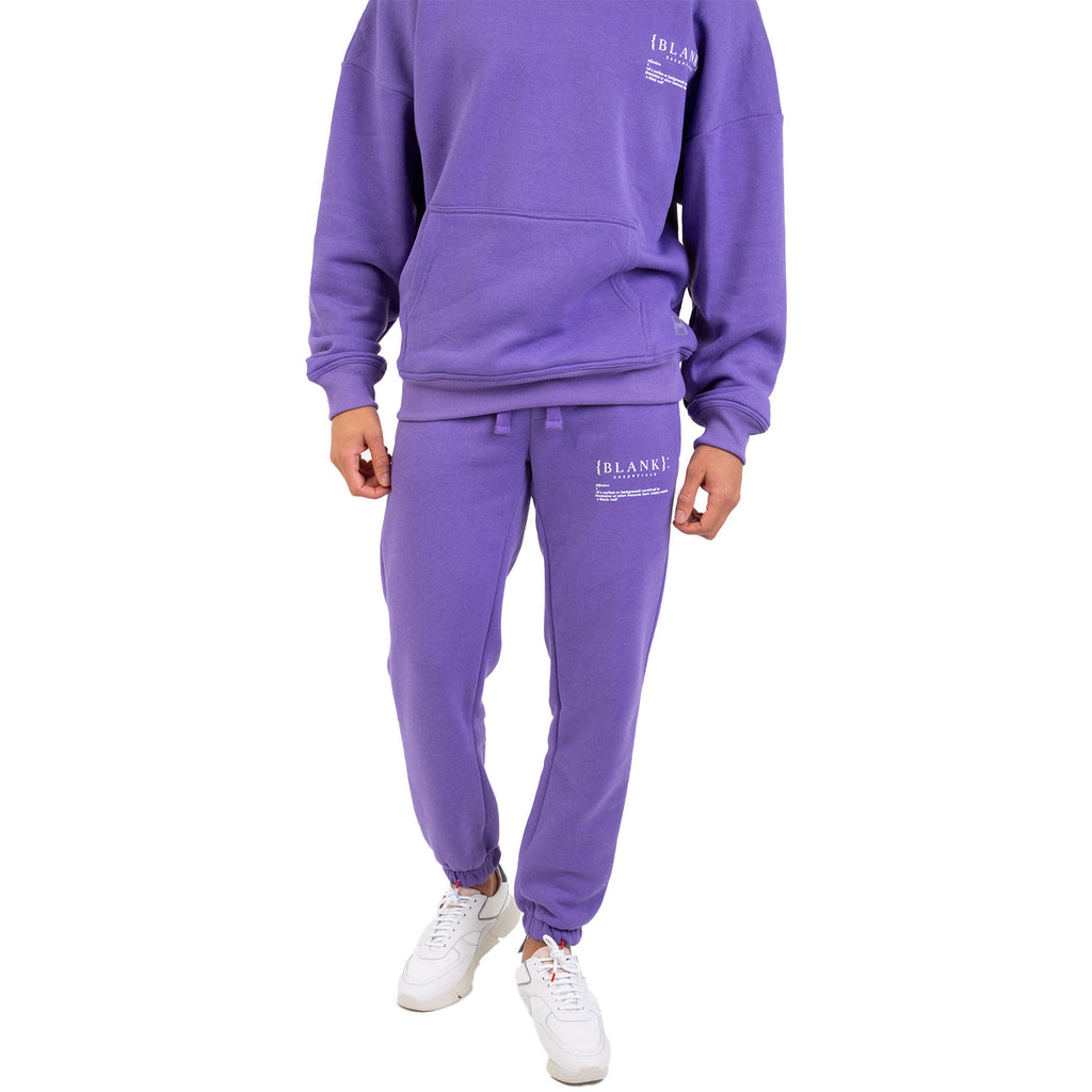 Blank Essentials Simply Purple Jogger Bottoms