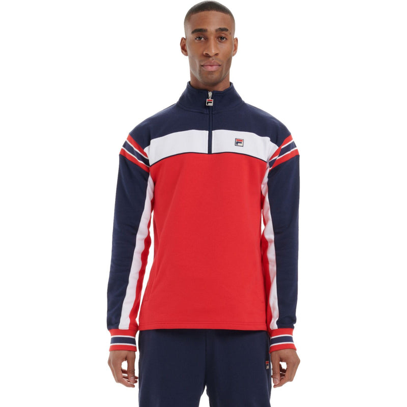 Fila Haakon 1/4 Front Zip Track Top Navy