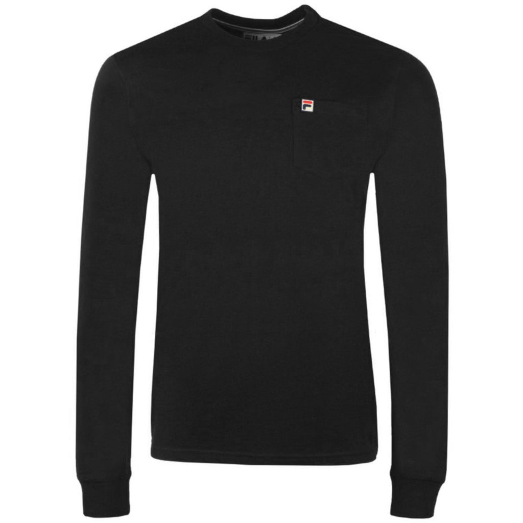 Fila Thames Long Sleeve T-Shirt Black