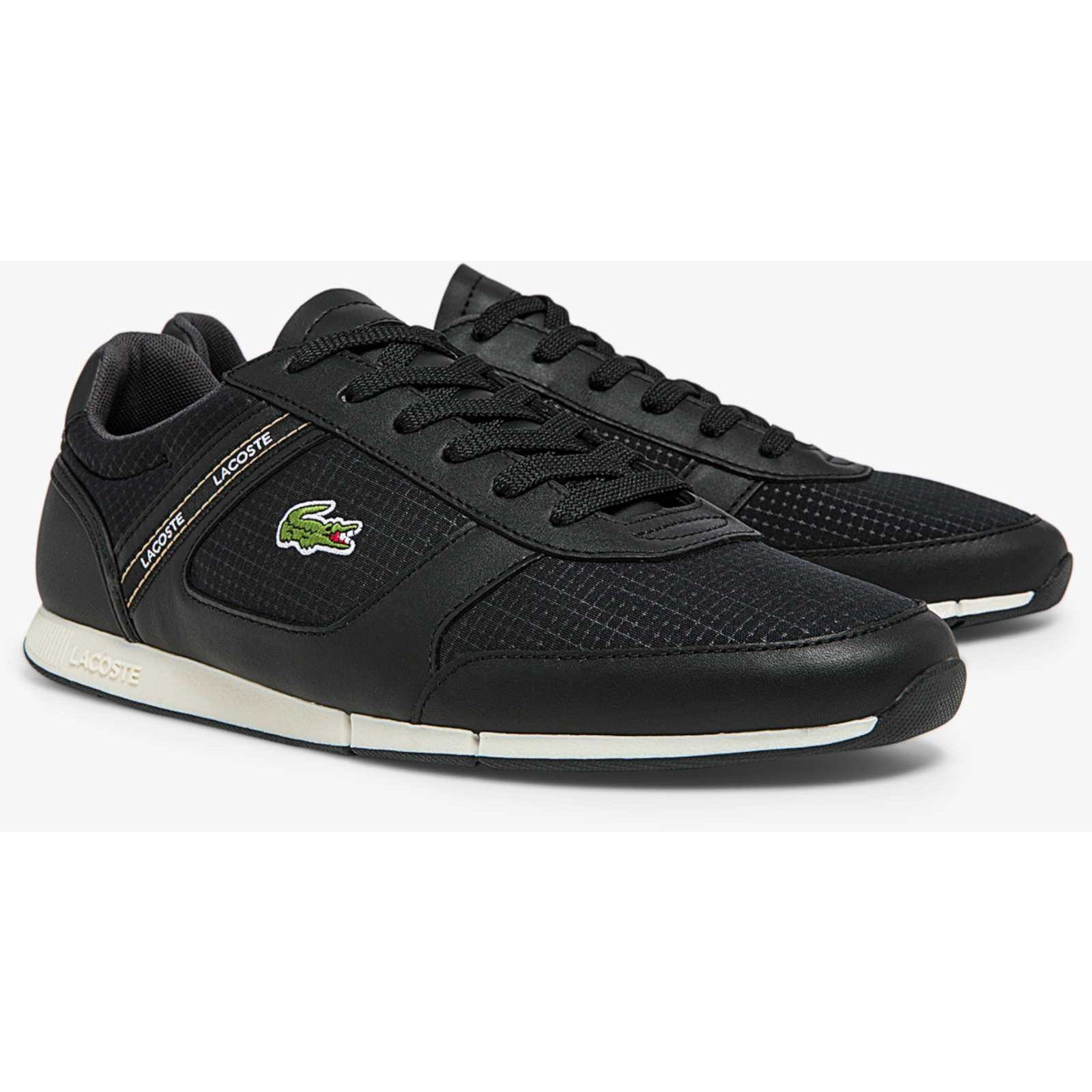 lacoste menerva trainers black