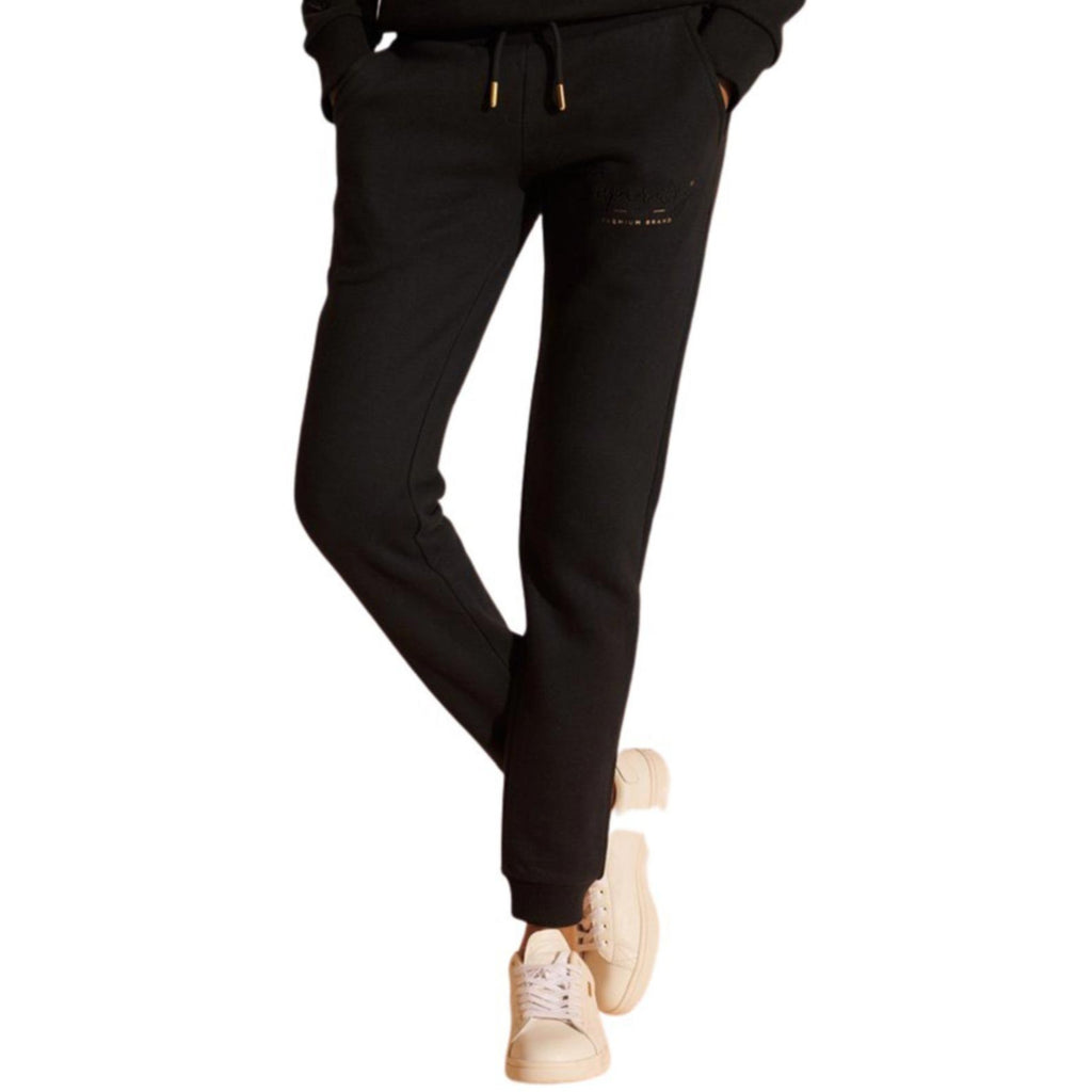 Superdry Established Jogger Bottoms Black