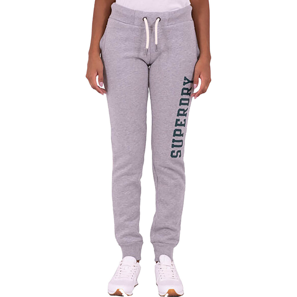 Superdry Women's Track And Field Jogger Bottoms Grey