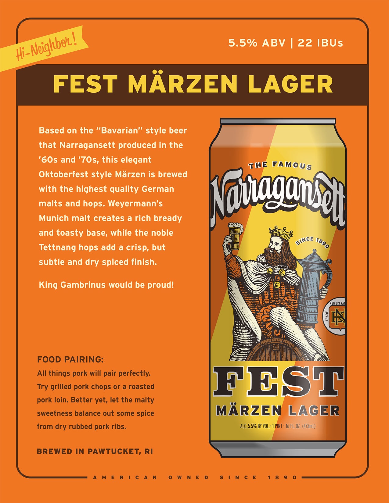 Fest – Narragansett Beer