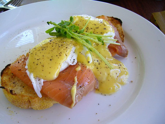 Smoked Salmon Eggs Benedict