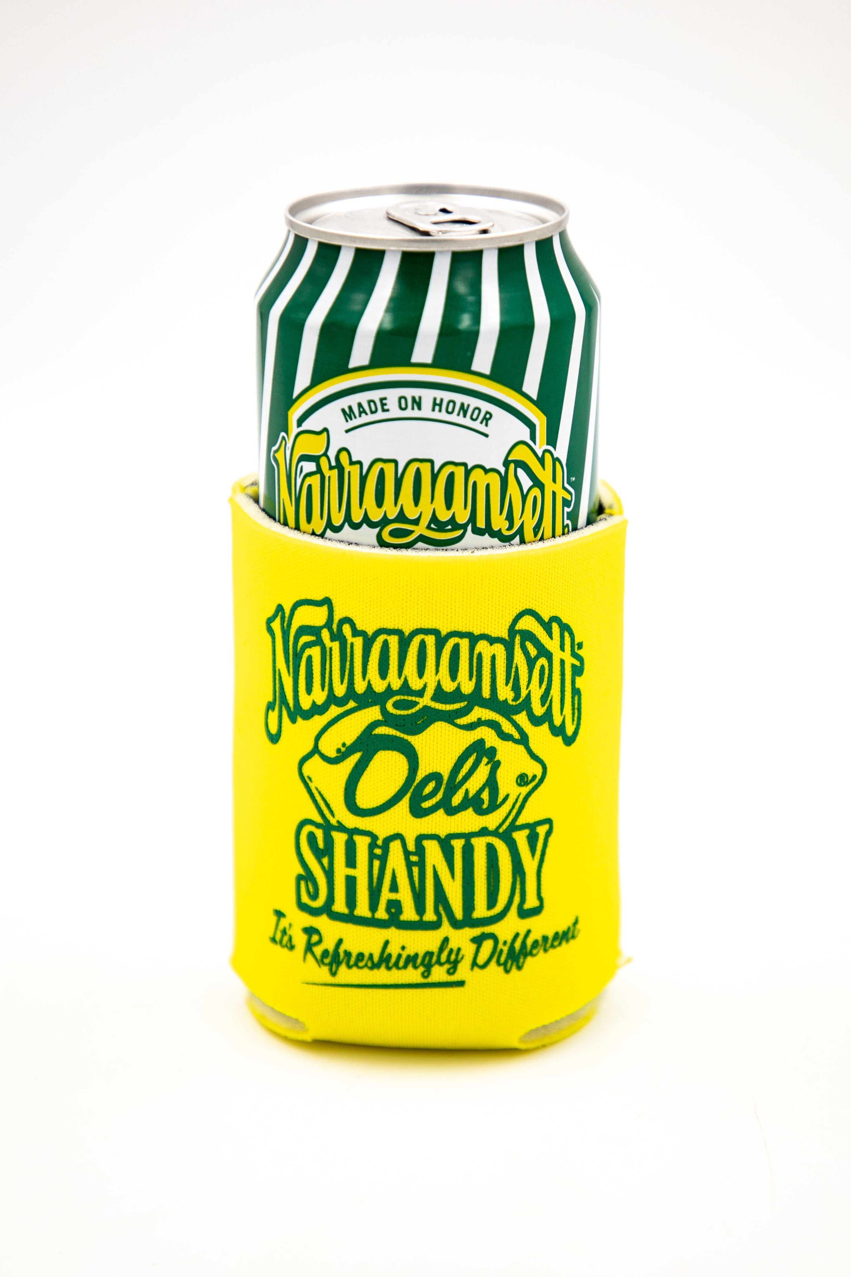 The Dels Shandy Coozie Narragansett Beer 