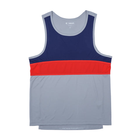 Light Grey Reflective 4 Dash Tank