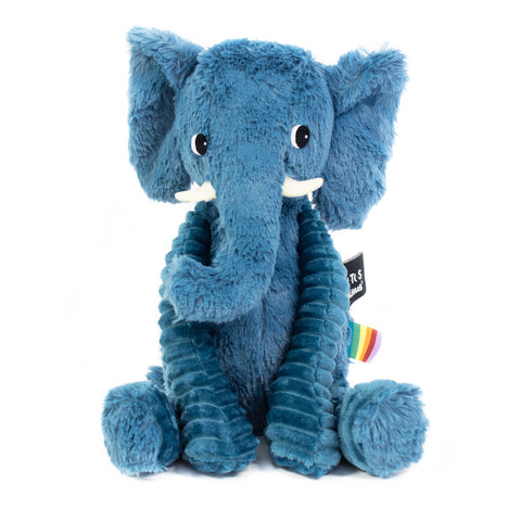 Les Déglingos - Les Ptipotos - Grobisou le rhinocéros bleu - Peluche 30 cm