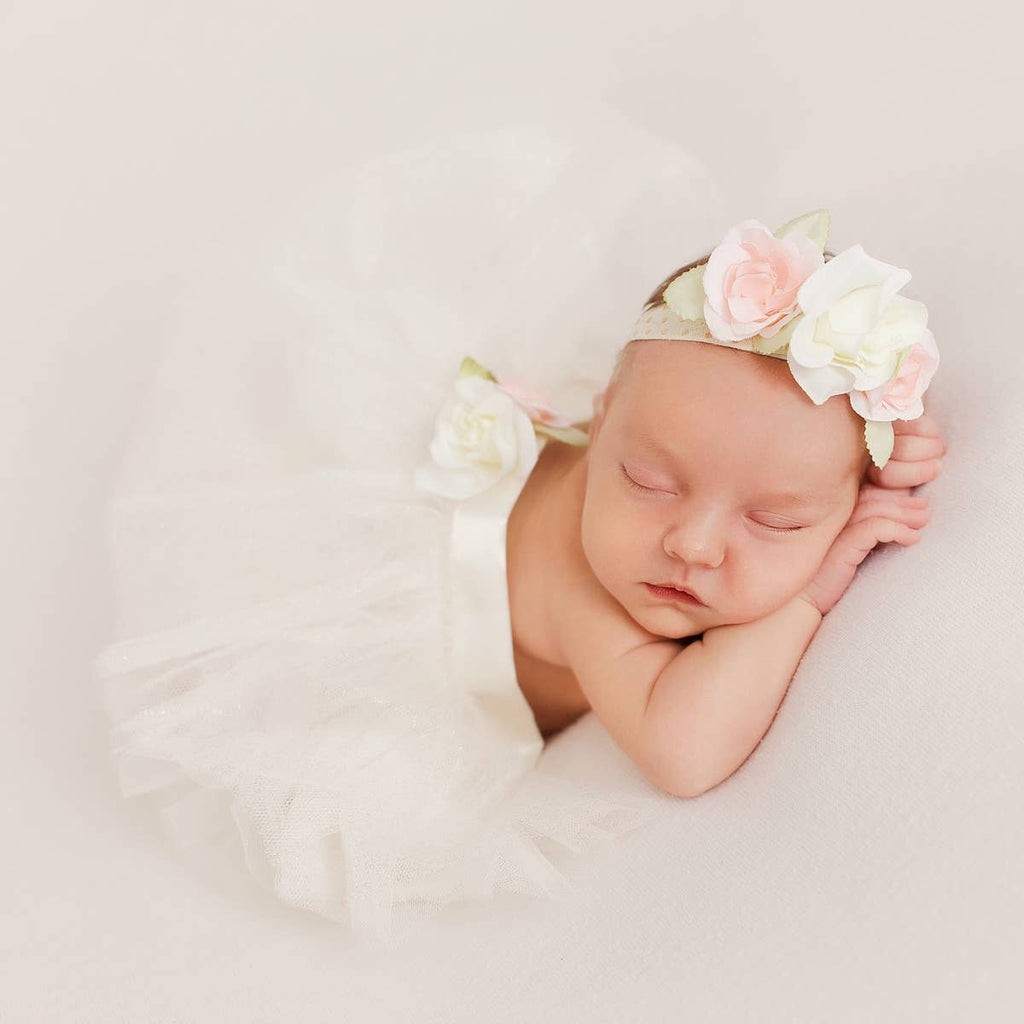 newborn baby girl tutus and headbands