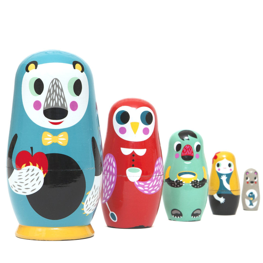 petit monkey nesting dolls