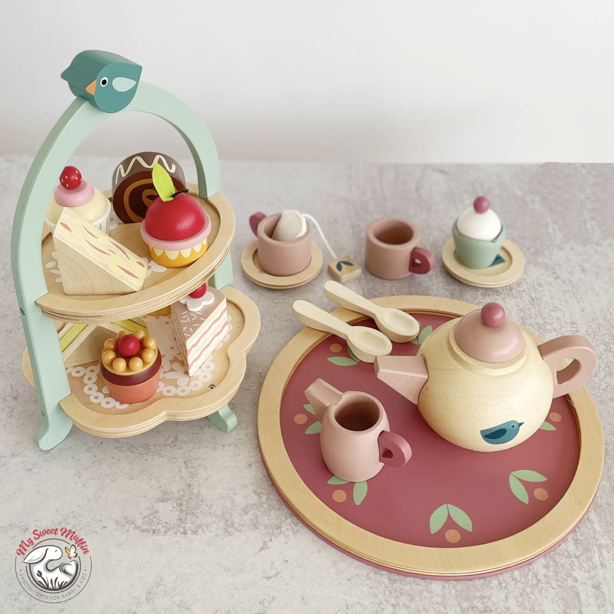 tender leaf toys birdie tea set