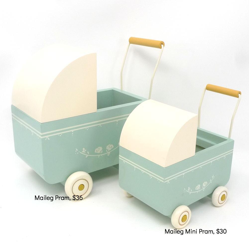 mini dolls pram