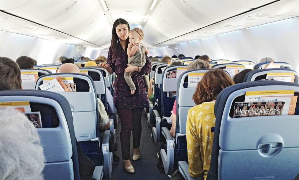 flying with a toddler