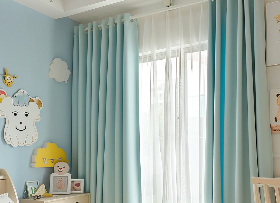 insulated curtains in baby room