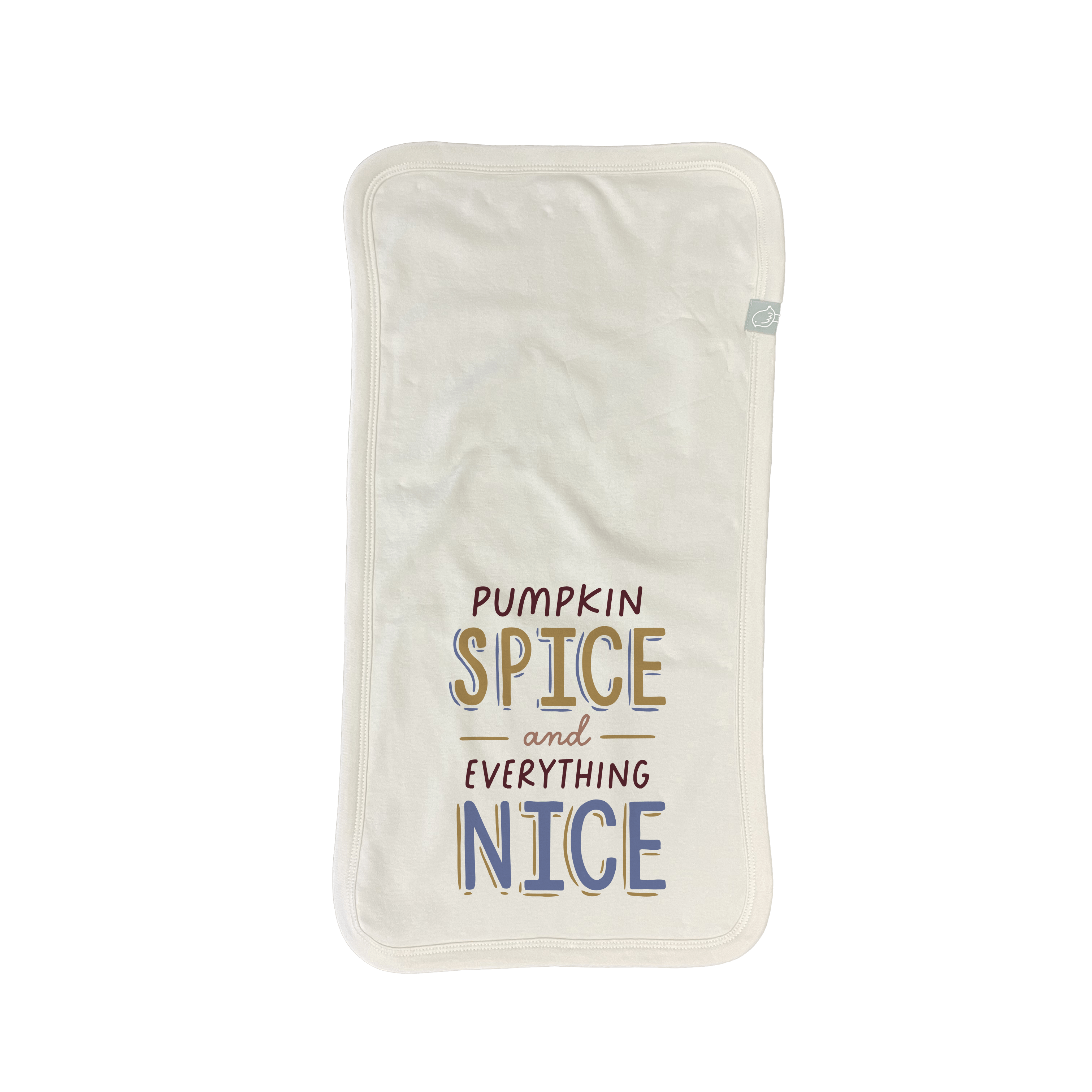 burp cloth | pumpkin spice nice