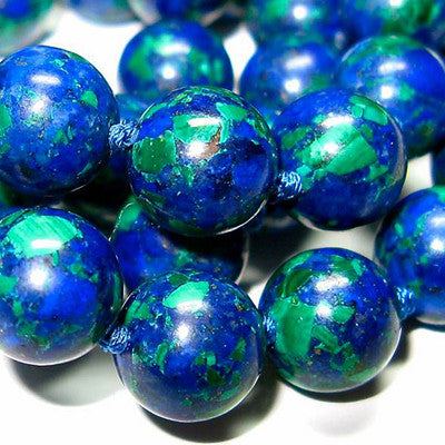 azurite beads