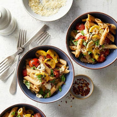 cherry tomato and garlic pasta