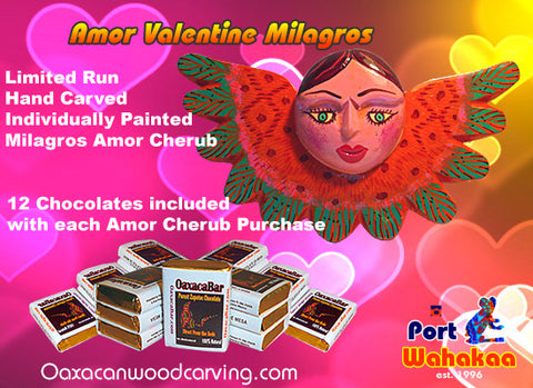 Valentine Amor Milagros and Chocolate