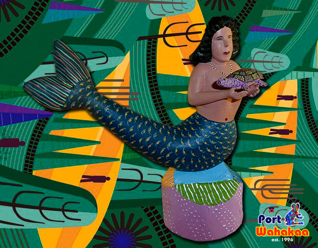 Magic Mermaid Gabino Reyes La Union with Tortuga