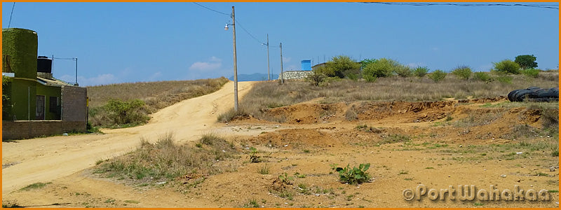 Getting Lost On A Hot Day on an Empty Road is Easy In Oaxaca Mexico