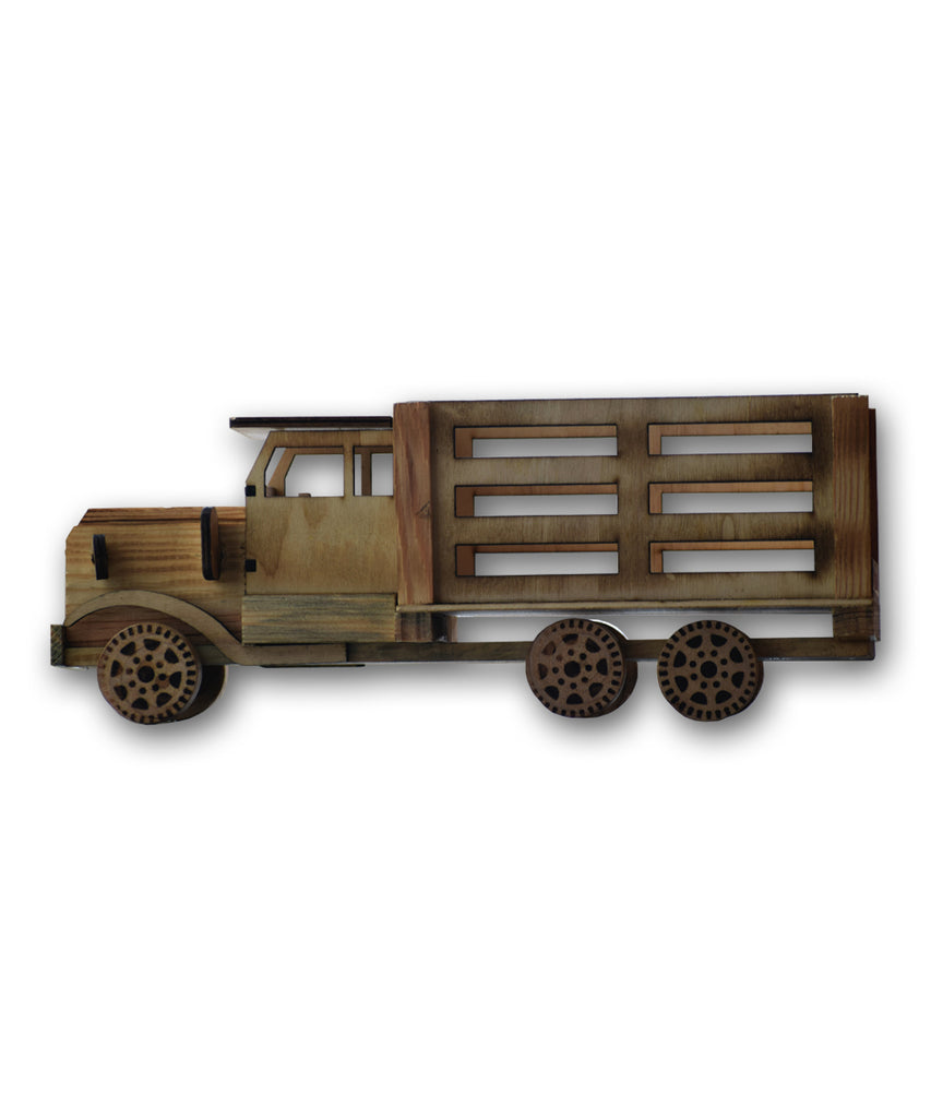 handmade wooden toy trucks