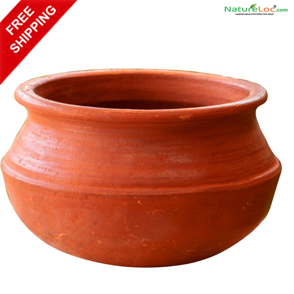 Clay Cooking Pot, Clay Pot, Mankalam, Manpatram, Earthen Pots, Nadan M - NatureLoC
