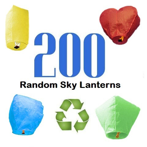 200 ECO Sky Lanterns