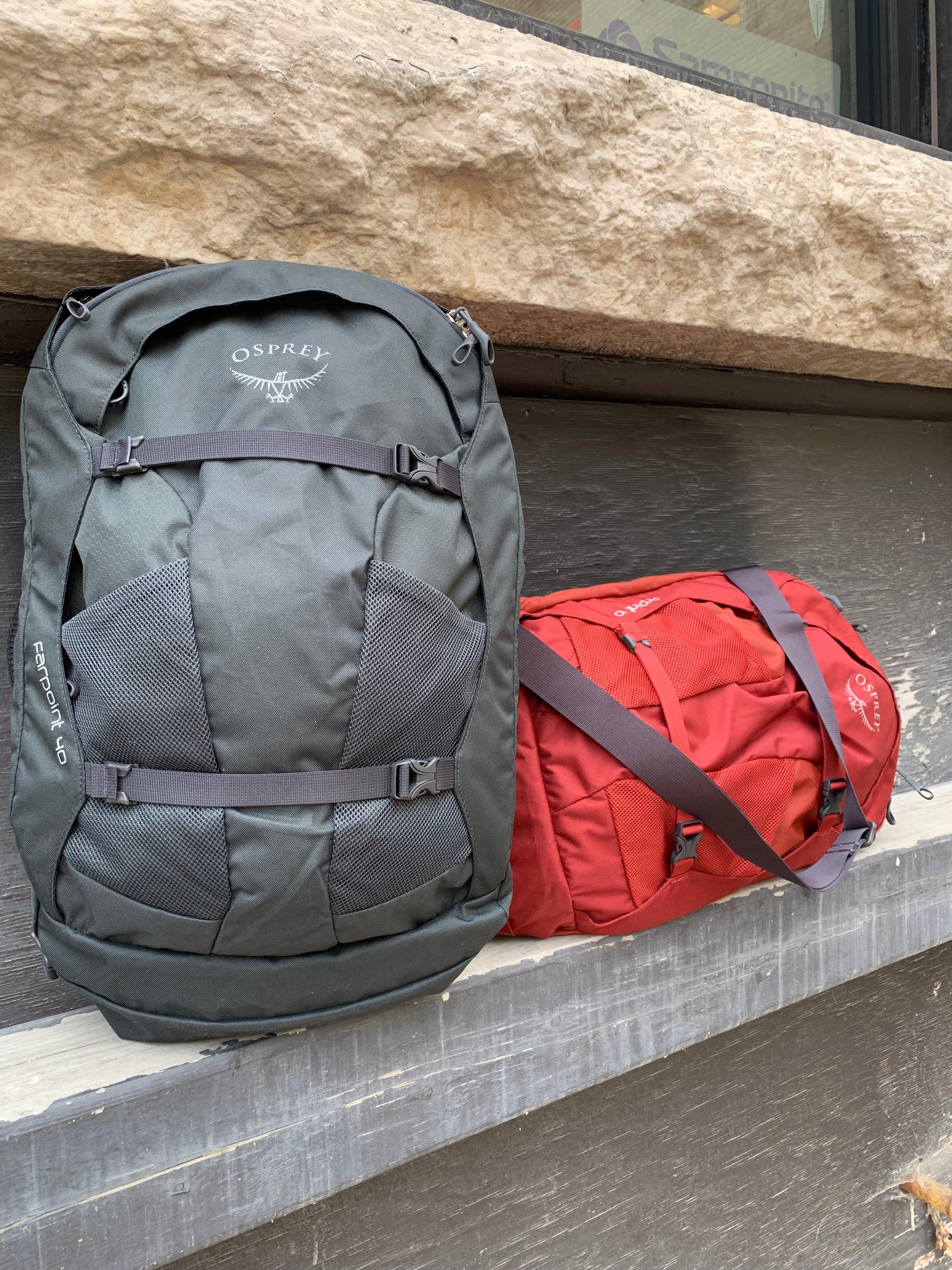 Whats Hot and whats Not: The Farpoint is On-Point! Osprey Farpoint 40L