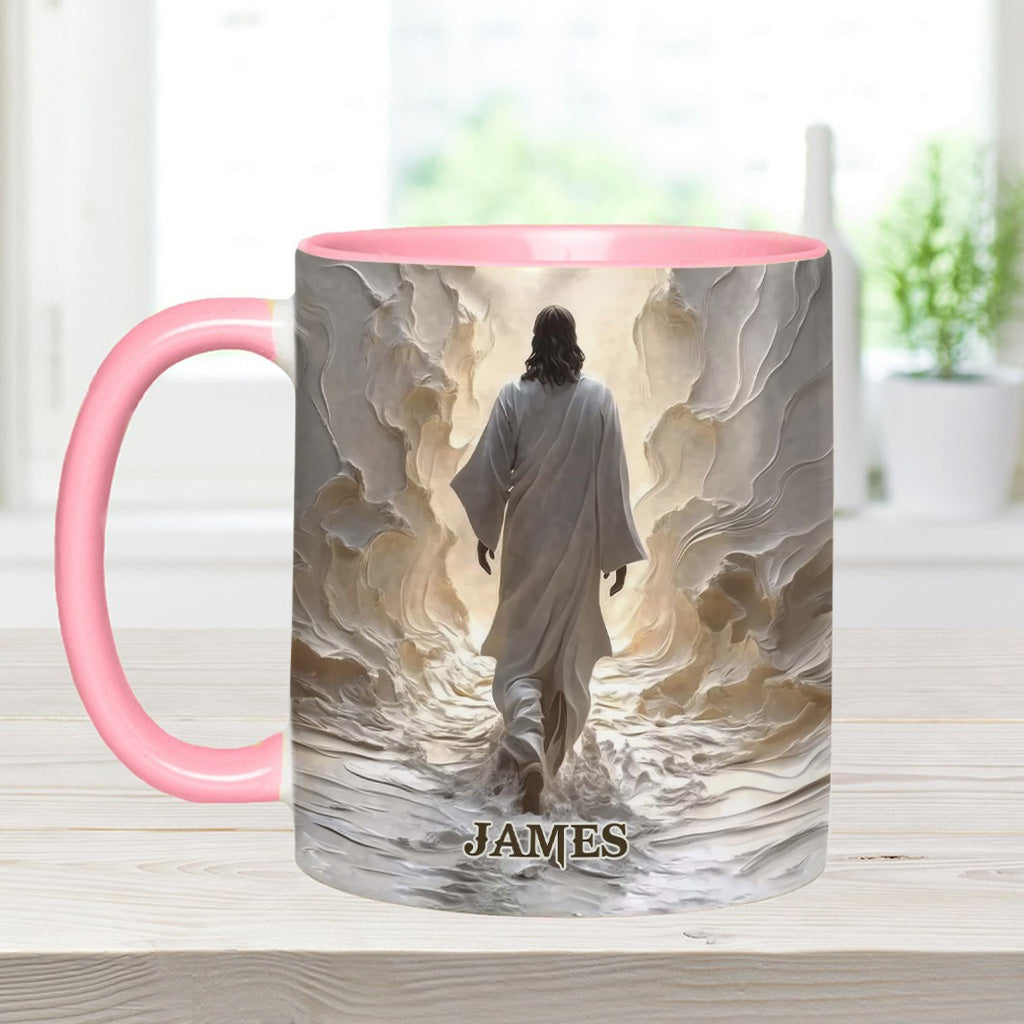 God Is Good All The Time - Personalized Christian Accent Mug