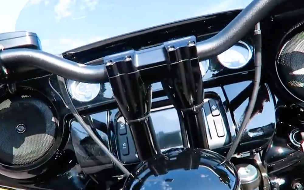 Kraus TBars on a Street Glide Special │ Parts Detailed Kraus Motor Co