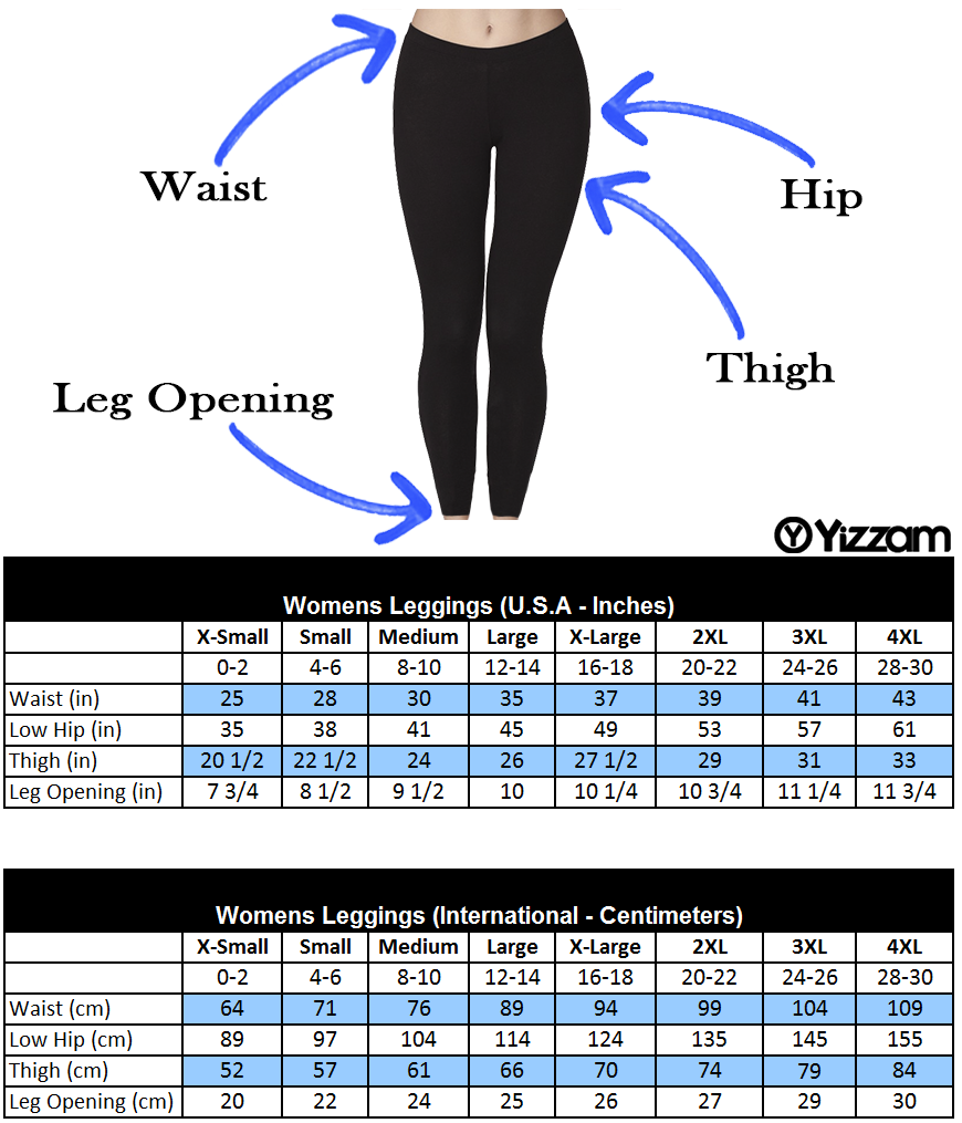 Adidas Plus Size Leggings Size Guide Chart Women