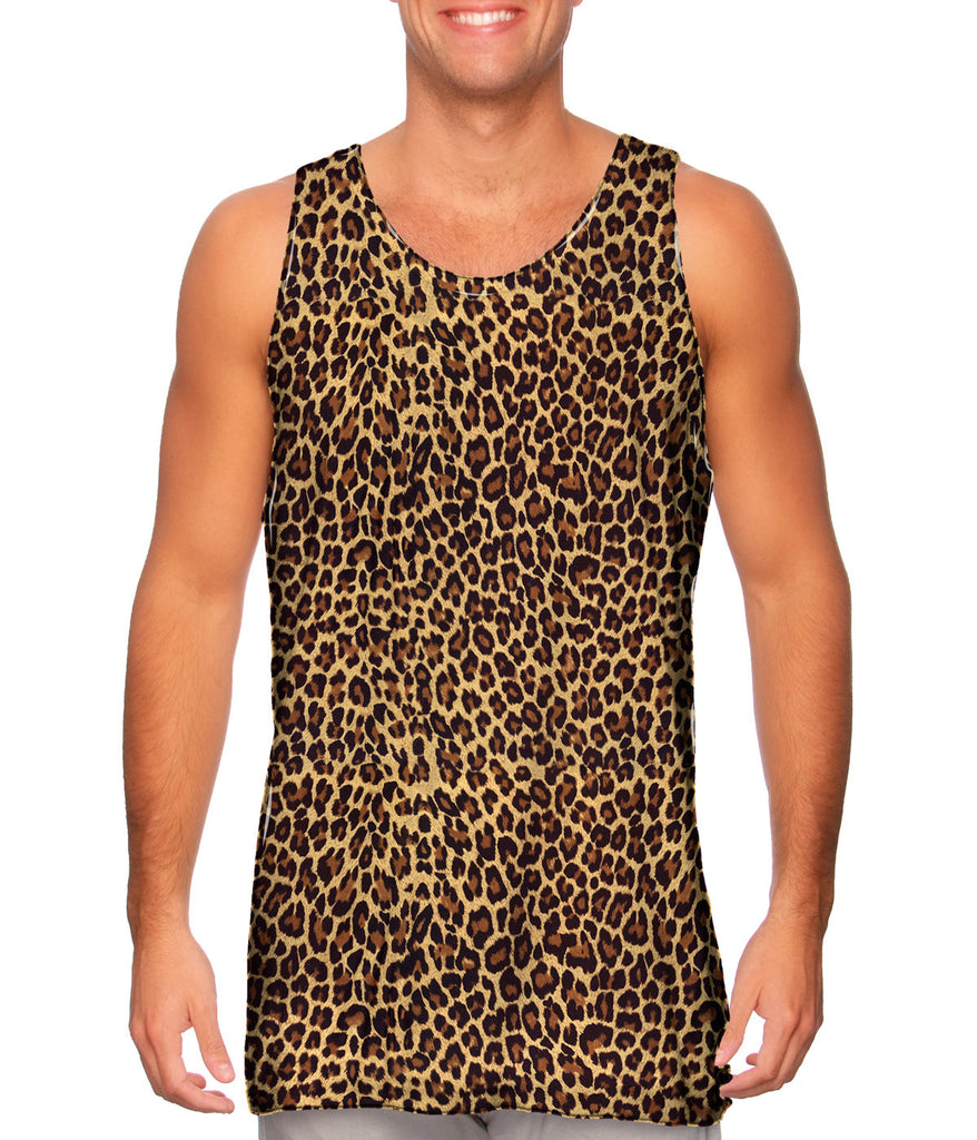 Cheetah Skin Mens Tank Top | Yizzam