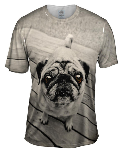 Deck Pug Mens T-Shirt | Yizzam