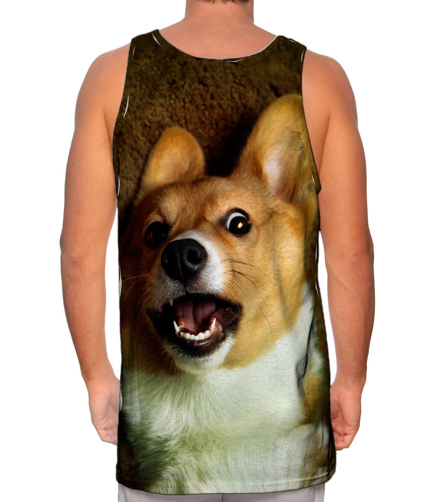 OMG Welsh Corgi Mens Tank Top | Yizzam