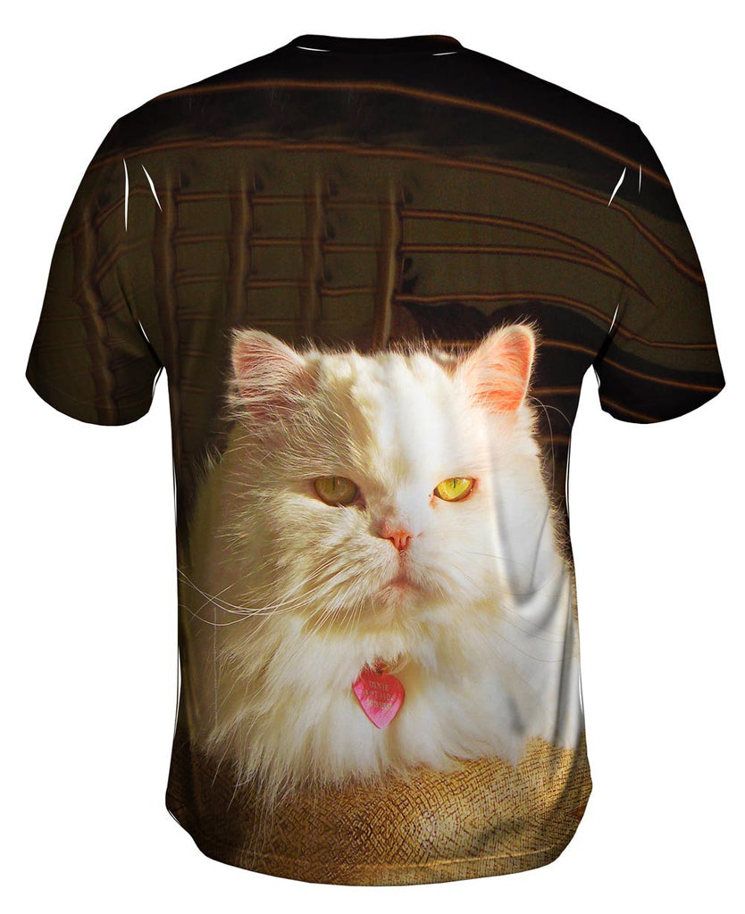 Lavish Life Cat Mens T-Shirt | Yizzam