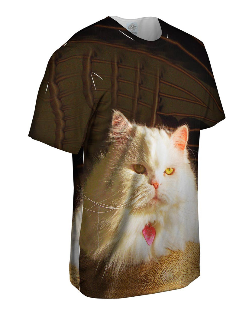 Lavish Life Cat Mens T-Shirt | Yizzam