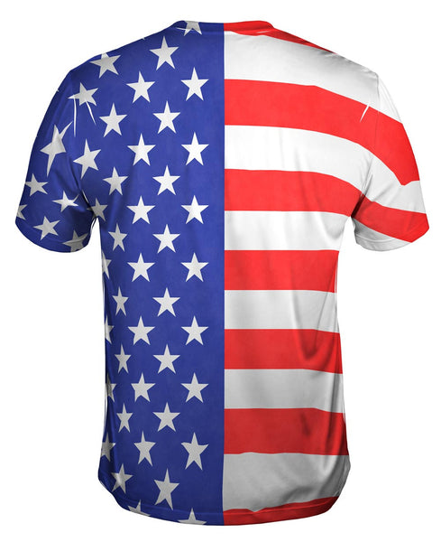 American Flag Mens T-Shirt | Yizzam