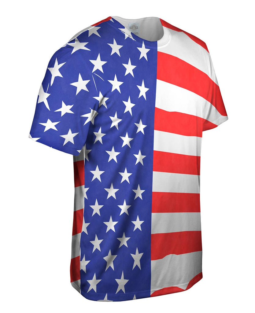 American Flag Mens T-Shirt | Yizzam