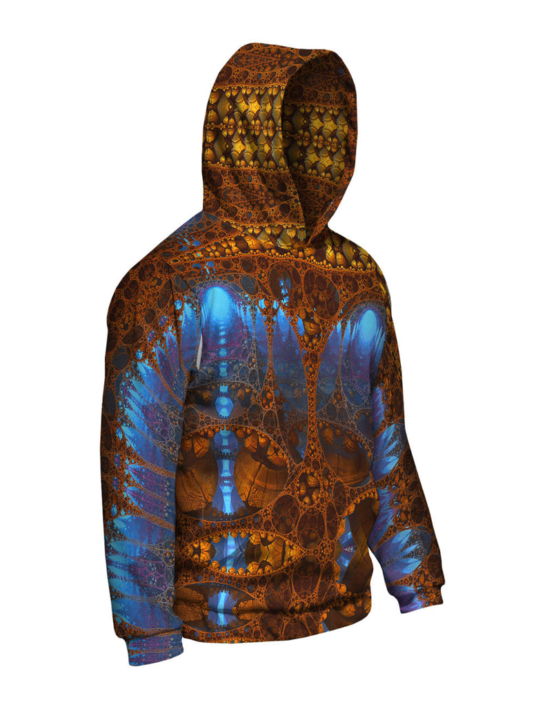 Infinity Future Fractal Mens Hoodie Sweater | Yizzam