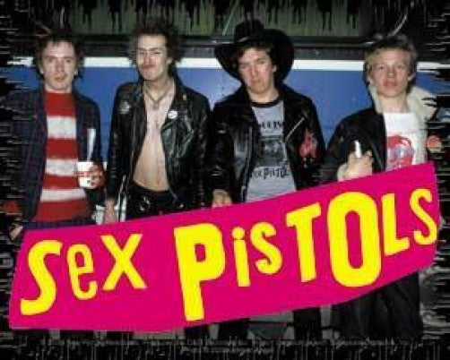 Sex Pistols Vinyl Sticker Group Photo Logo Rock Band Patches 