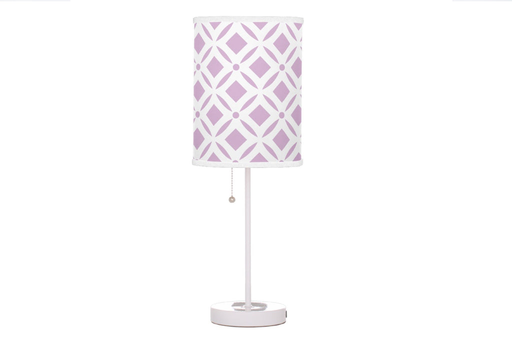 purple kids lamp