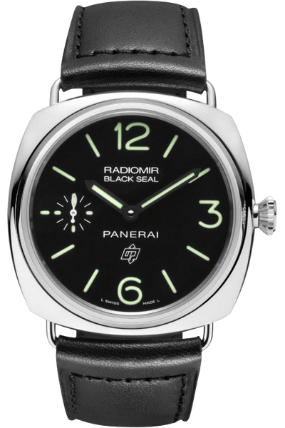 Panerai - Radiomir Black Seal Logo Acciaio Watch Rental – AXESS CHRONOS