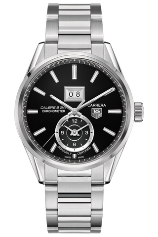 TAG Heuer Carrera Calibre 8 GMT And Grande Date Automatic