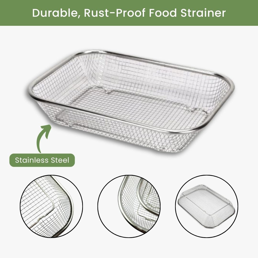 durable and rust-free sink colander